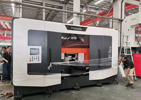 A-400tec CNC Horizontal Band Saw Designed for Aluminum and Non Ferrous Metal Bars with Automatic Feeding and Positioning Features